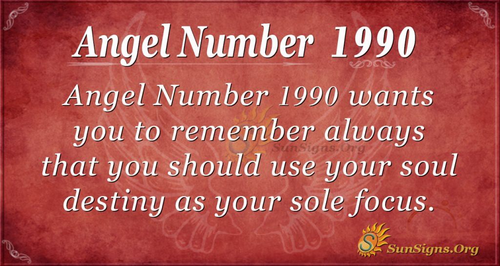Angel Number 1990