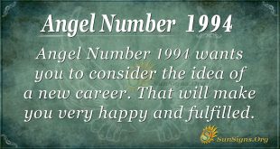 Angel Number 1994
