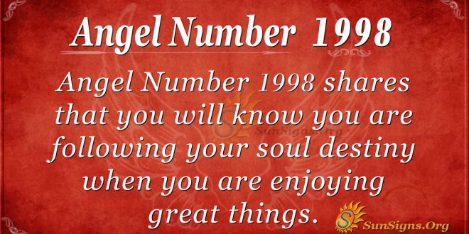Angel number1998