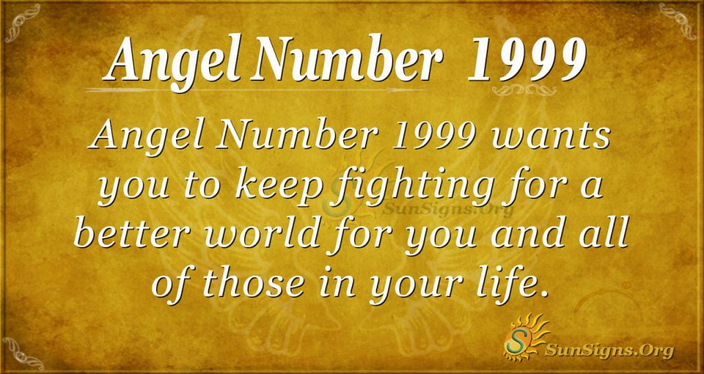 Angel Number 1999