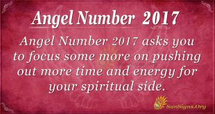 Angel Number 2017