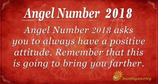 Angel Number 2018