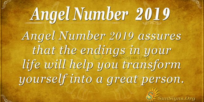 Angel Number 2019