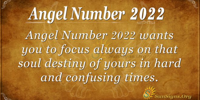 Angel Number 2022