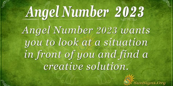 Angel Number 2023