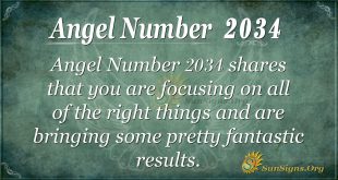 Angel Number 2034