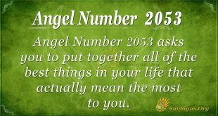 Angel Number 2053