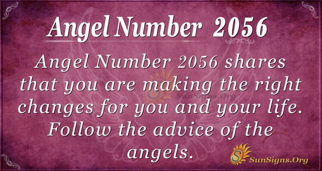 Angel Number 2056