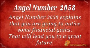 Angel Number 2058