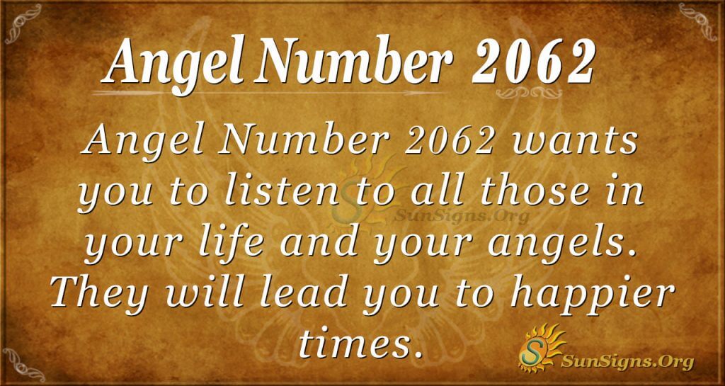 Angel Number 2062