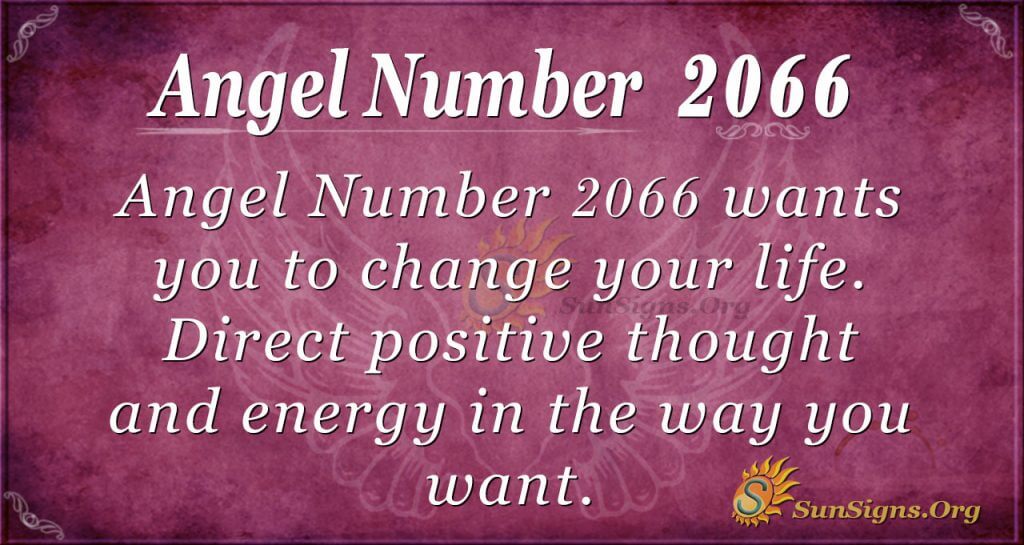 Angel Number 2066