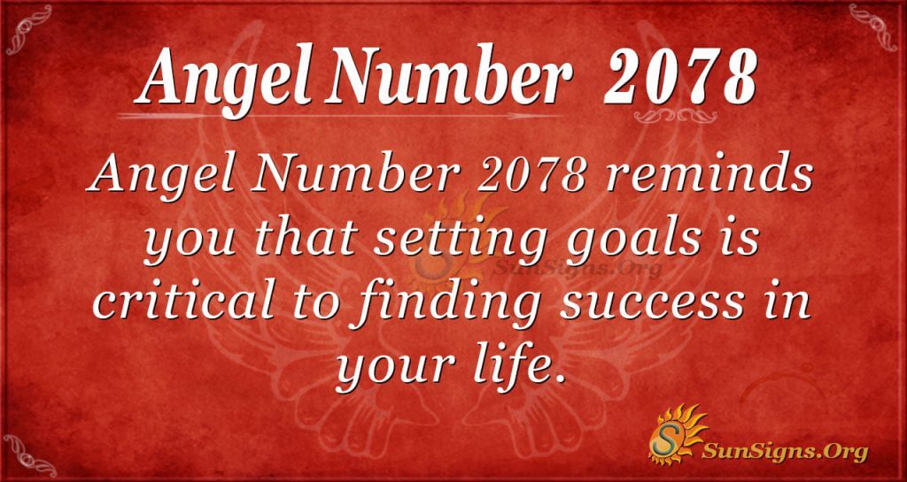 Angel Number 2078