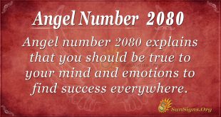 Angel Number 2080