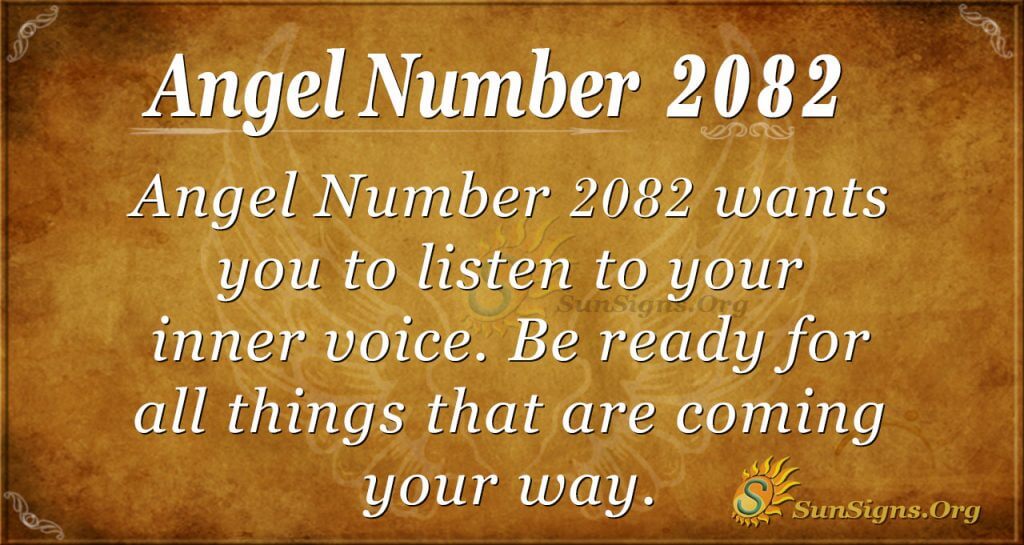Angel Number 2082