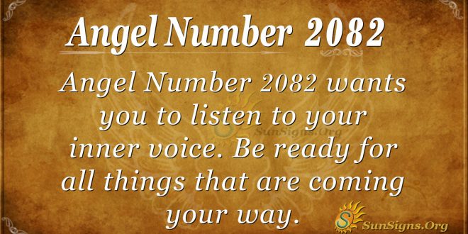 Angel Number 2082