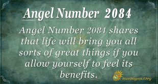 Angel Number 2084