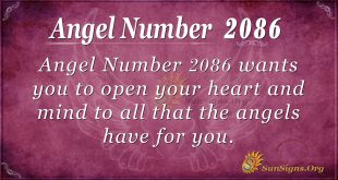 Angel Number 2086