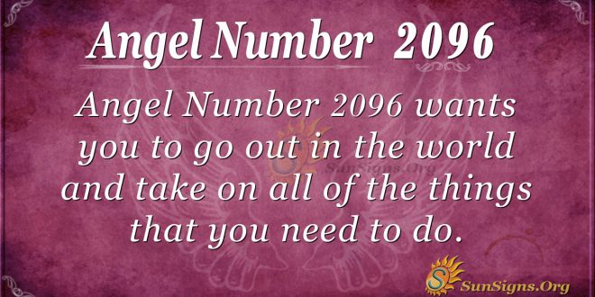 Angel Number 2096