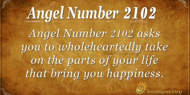 Angel number 2102