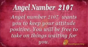 Angel Number 2107