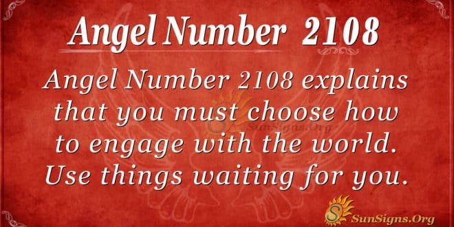 Angel Number 2108