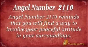 Angel Number 2110
