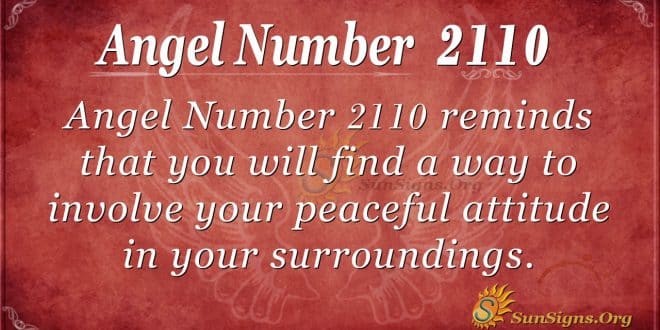 Angel Number 2110