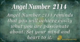 Angel Number 2114