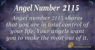 Angel Number 2115