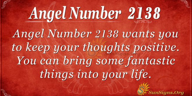 Angel Number 2138
