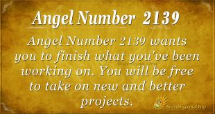 Angel number 2139