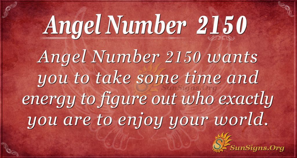 Angel Number 2150