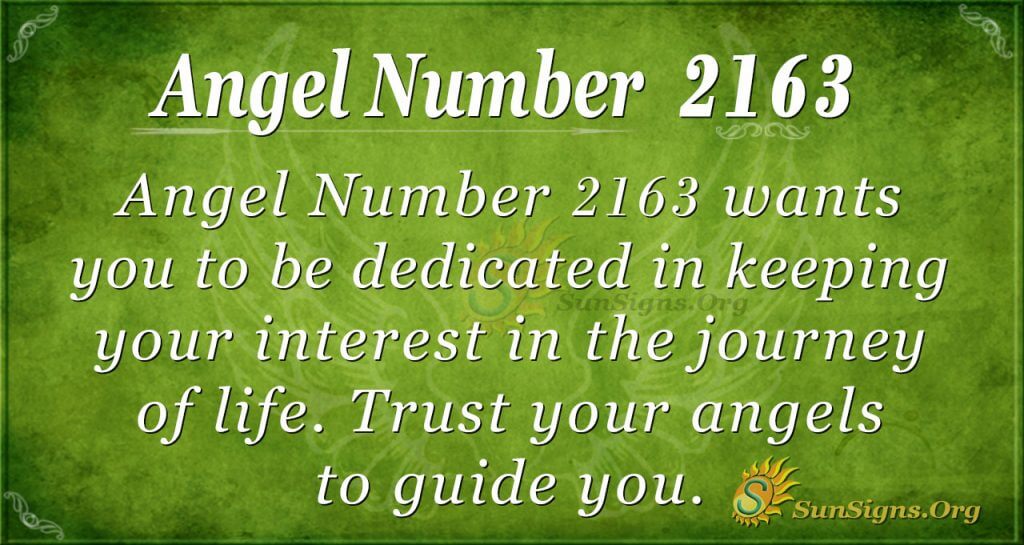 Angel Number 2163