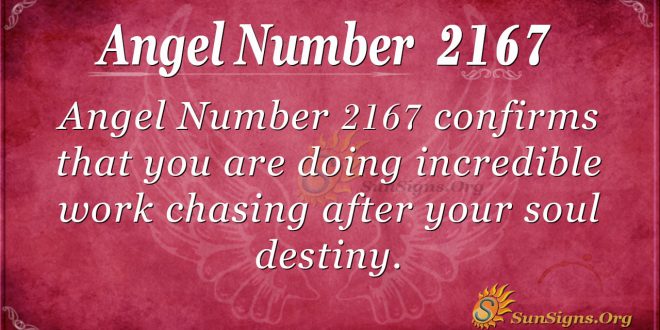 Angel Number2167