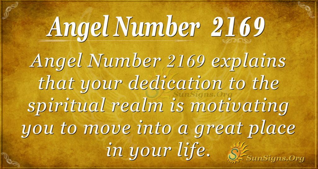 Angel Number 2169