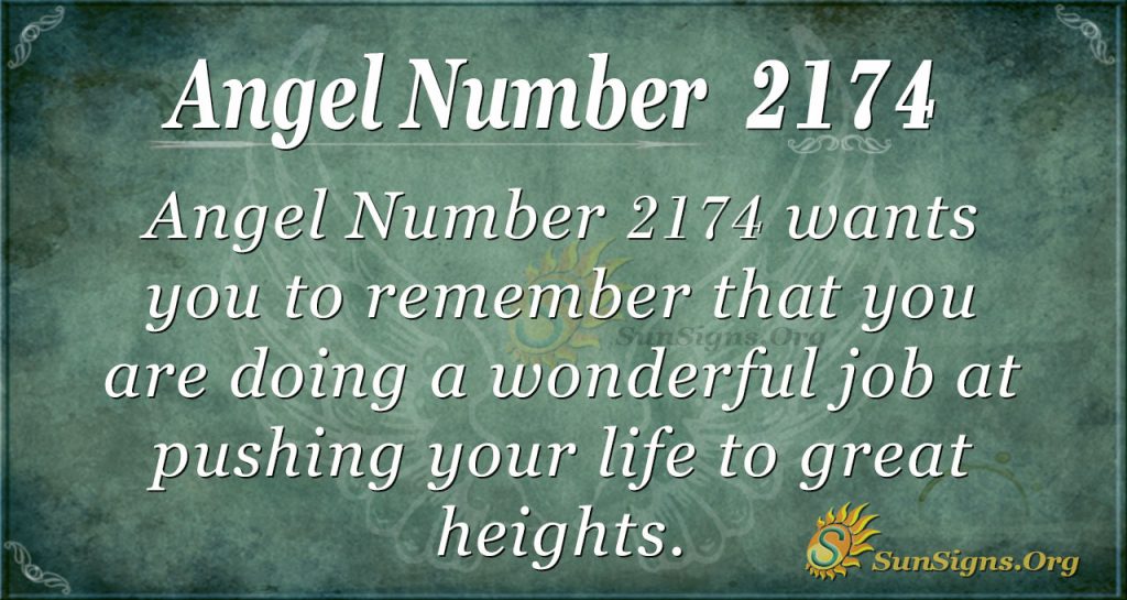 Angel Number 2174