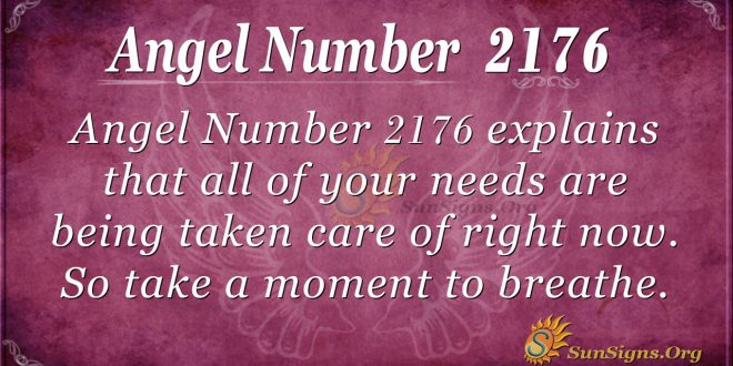 Angel number 2176