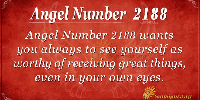 Angel Number 2188