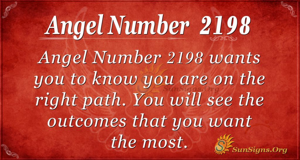 Angel number 2198