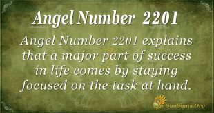 angel number 2201