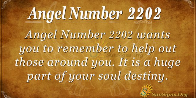 angel number 2202