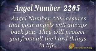 angel number 2205