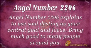 angel number 2206