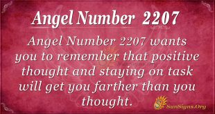 angel number 2207