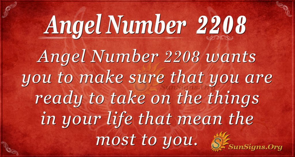 angel number 2208
