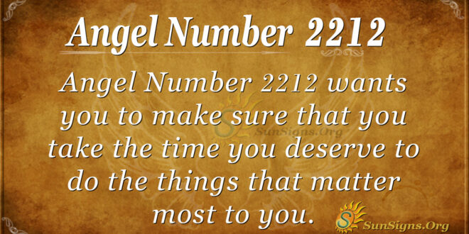 2212 angel number