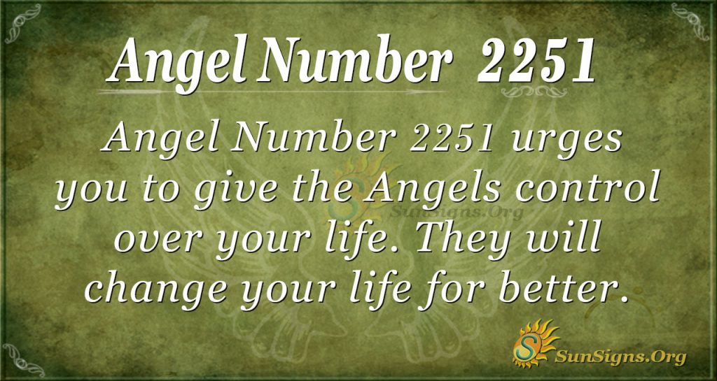 Angel Number 2251