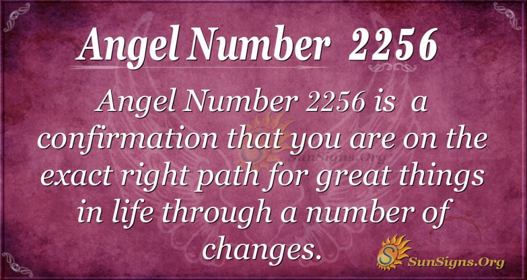 Angel number 2256