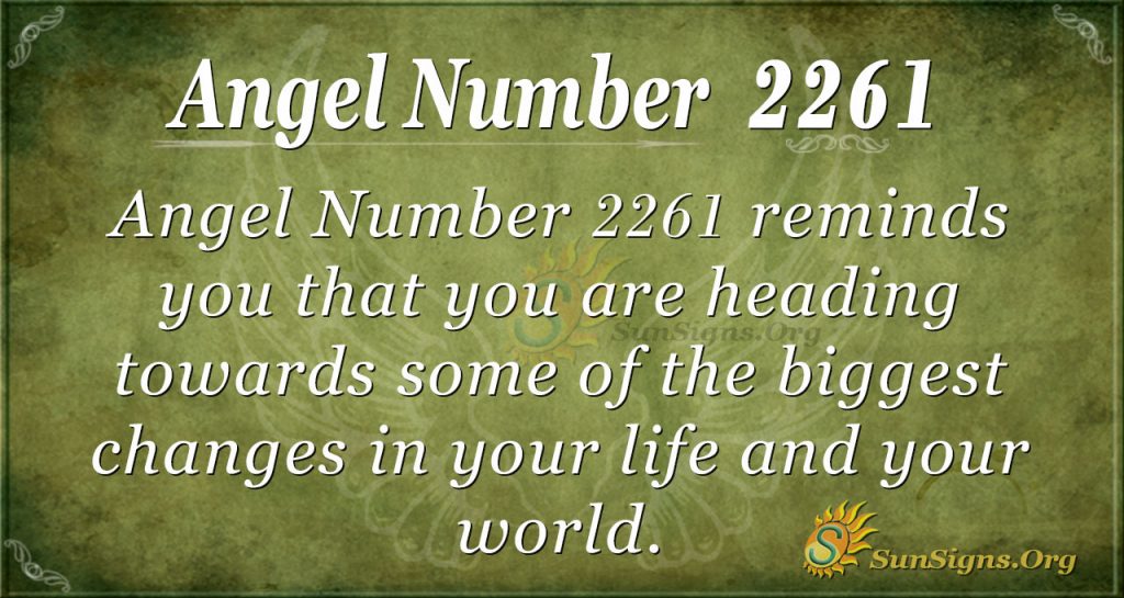 Angel number 2261