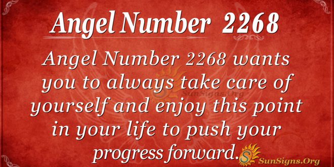 Angel Number 2268